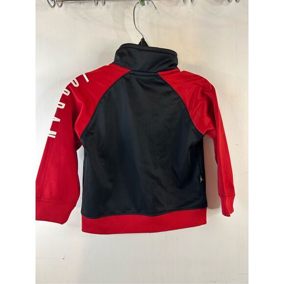Air Jordan 18m zipper jacket red black boys - Picture 4 of 5